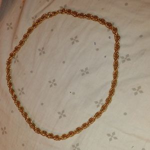 Gold necklace